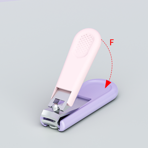 Ensemble de soins <span class=keywords><strong>pour</strong></span> ongles de bébé en pastel, design ergonomique, sûr <span class=keywords><strong>pour</strong></span> les doigts minuscules, comprend une lime à ongles et des pinces à nez, garantie 1 an - Product Image 4