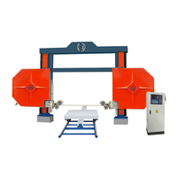 Machine de découpe automatique de pierre de scie à fil de diamant simple CNC pour le profilage et l'équerrage de pierre de granit