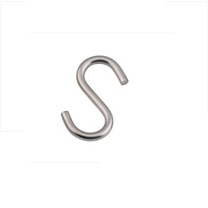 Stainless Steel <b>S</b> <b>Hooks</b> Round Shape Wall Mount Coat And Cap <b>Hook</b> For Behind Doors Or Walls H12001 - Product Image 5