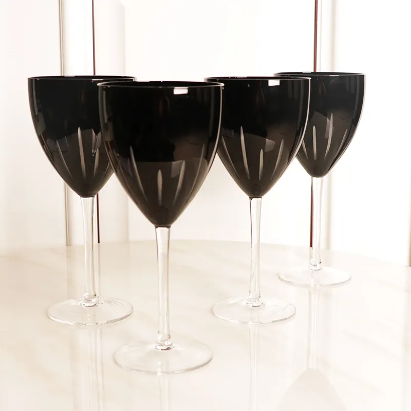 Jeu de verres à vin transparents faits à la main, authentiques, petite quantité, standard, prix de gros pour ustensiles de bar, set de test de vin rouge, nouvel arrivage,