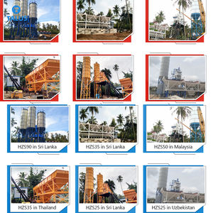 Centrale à béton préfabriqué complète Planetarx avec mélangeur planétaire et pompe, capacité de production de 100 m³/h - Product Image 4