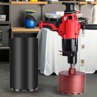 Perceuse à béton électrique bricolage pour trou de drainage de toilette forage de noyau de diamant 220V évalué