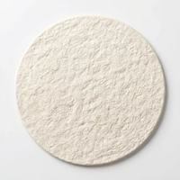 Almohadilla de Papel para Filtro de Aceite Redonda Compatible con la Máquina de Filtración de Aceite Merlin Top Fry para una Purificación Eficiente del Aceite de Cocina