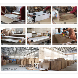 ארון צד עץ מפואר עיצוב יוקרתי זהב עץ חדר אוכל ריהוט סלון - Product Image 6