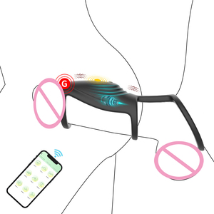 Vibrierender <span class=keywords><strong>Penis</strong></span>-Ärmel-<span class=keywords><strong>Penis</strong></span> ring, <span class=keywords><strong>Penis</strong></span>-Ring-Vibrator-Extender für G-Punkt-Stimulation, Paare Sexspielzeug für Erwachsene für Männer Frauen - Product Image 2