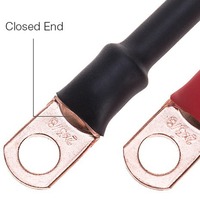 Terminales de Anillo de Cobre Desnudo Serie OTT AWG 4/2/1/1/0 de Alta/Baja Tensión, Conectores de Cable de Alta Resistencia para Cableado Eléctrico