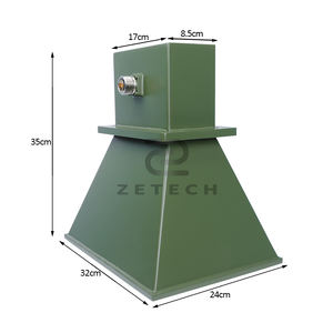 수직 편광 방향 안테나가 있는 고출력 1200-1600MHz 4KW 혼 안테나 - Product Image 6