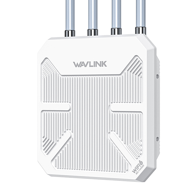 Original WN573HX3 AX3000 WiFi6 Dual Band Access Point Outdoor IP67 Repeater 500-1000sqm Coverage 4 Antennas 3000Mbps