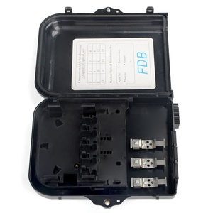 8 Core Outdoor IP 65 FTTH Cajas Nap <span class=keywords><strong>Fiber</strong></span> Access Point Optical <span class=keywords><strong>Fiber</strong></span> Terminal Distribution Box Odp 8 Core NAP FTTH - Product Image 4