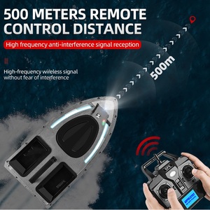 Bateau <span class=keywords><strong>de</strong></span> pêche Flytec V900 à double bac, 40 points GPS, pour appâts et hameçons, avec éclairage <span class=keywords><strong>de</strong></span> direction, portée 500m, retour automatique et sonar, pour la vente en gros - Product Image 5