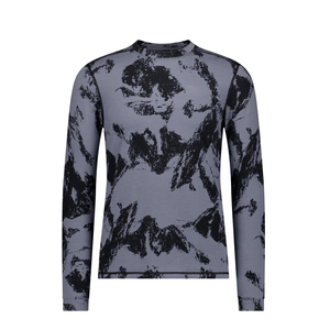 Nouveau design 2026 – Haut de base thermique respirant en <span class=keywords><strong>laine</strong></span> mérinos à manches longues pour homme, imprimé camouflage, idéal pour le ski - Product Image 4