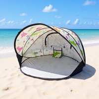 Tente de plage automatique à une chambre, portable, ouverture rapide, en nylon imperméable 1000-1500mm, pour l'été, les parcs, le camping extérieur des enfants, Jinliu