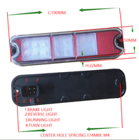 10-80v IP67 led chariot élévateur feux arrière feux stop arrière feu arrière pour Linde chariot élévateur pour Hyster pièces de chariot élévateur pour Hangcha