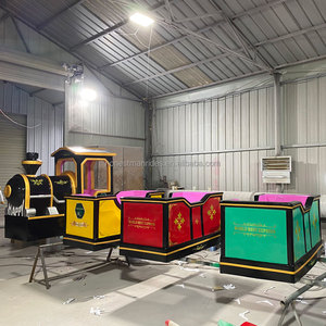 14 chỗ ngồi trẻ em đặt đồ chơi trong nhà người lớn đi xe ngoài trời trên tàu với theo dõi cho trẻ em điện - Product Image 4