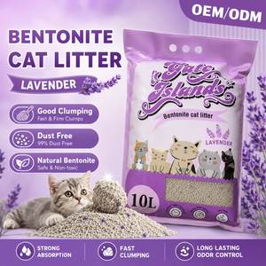 Arena para Gatos de Alta Absorción, Arena Sanitaria Natural de Bentonita para Gatos, Arena Sanitaria para Gatos, OEM Disponible - Product Image 1