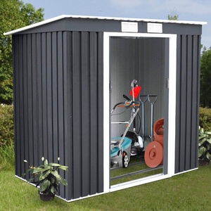 Outdoor storage plastic backyard garden sheds steel garden house tool cabinet metal waterproof garden shed
