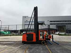 बहुत संकीर्ण गलियारे तीन तरह से मानव-अप ट्रक वैन फोर्कलिफ्ट आदमी को तीन तरह से इलेक्ट्रिक स्टेकर उच्च दक्षता को आगे बढ़ाता है - Product Image 5