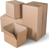 Caja de Cartón Corrugado de Alta Resistencia, Ecológica, Hecha con Materiales Reciclados, Marca Gia Phu, Reutilizable, Impermeable, Personalizable para Computadora