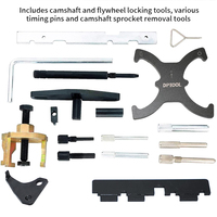 Kit d'outils de calage de distribution de vilebrequin et d'arbre à cames pour réparation de moteur Duratec EcoBoost