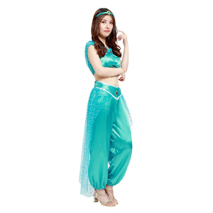 Cosplay mujeres Halloween India danza del vientre árabe exótico disfraz árabe <span class=keywords><strong>princesa</strong></span> <span class=keywords><strong>Aladdin</strong></span> adulto disfraz - Product Image 5