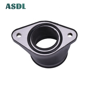 750CC รถจักรยานยนต์เครื่องยนต์คาร์บูเรเตอร์อะแดปเตอร์อากาศ Joint ท่อ Inlet สำหรับ Suzuki <span class=keywords><strong>KCR</strong></span> GSXR750 GSXR 750 - Product Image 4