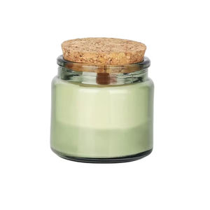 เทียนหอมกลิ่นถั่วเหลืองสีเขียวอ่อนในขวดแก้ว สำหรับงานแต่งงาน ขายส่ง เทียนหอมถั่วเหลือง กลิ่นหอมหรูหรา เทียนหอมแบบกำหนดกลิ่นเองได้ - Product Image 6