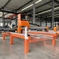 Vente chaude en acier inoxydable CNC tôle automatique double entraînement machine de découpe plasma de bureau, détachable 1530 1550 3050