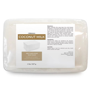 Base <span class=keywords><strong>de</strong></span> jabón <span class=keywords><strong>de</strong></span> leche <span class=keywords><strong>de</strong></span> cabra transparente derretida <span class=keywords><strong>de</strong></span> glicerina orgánica <span class=keywords><strong>de</strong></span> gran oferta 2025 para hacer jabón - Product Image 4