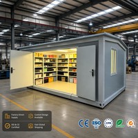 Modules de conteneurs préfabriqués YT en kit, bâtiments mobiles à deux étages en structure acier, bureaux extérieurs respirants, appartements