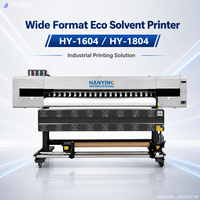 Nueva Impresora Industrial Eco Solvente Totalmente Automática con 4 Cabezales de Impresión I3200 para Impresión de Pancartas de Vinilo, Papel PP y Publicidad