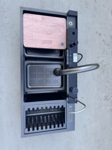 2025 grande taille 304 évier en acier inoxydable clé de Piano Led affichage numérique cascade évier de cuisine avec plateau de séchage - Product Image 4