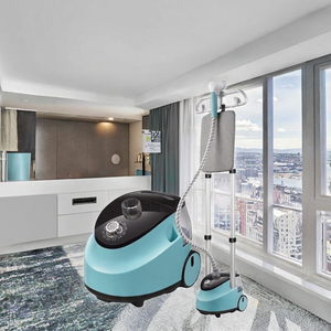 (Con <span class=keywords><strong>tabla</strong></span> de <span class=keywords><strong>planchar</strong></span>) Mini plancha de vapor eléctrica portátil de uso doméstico de alta calidad, venta al por mayor, vaporizador de ropa de mano para uso doméstico - Product Image 2