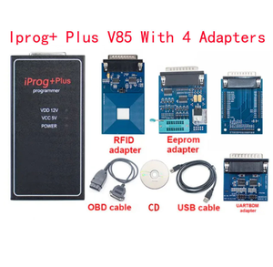 IPROG+ Plus 777 ชุดอะแดปเตอร์และหัววัดครบชุด, เครื่องโปรแกรม ECU รถยนต์ 3in1 สำหรับ IMMO, ไมล์, และถุงลมนิรภัย - Product Image 2