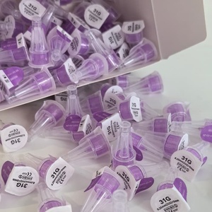 Aiguilles jetables pour stylo à insuline vétérinaire 32G 4mm, approuvées CE ISO, pour usage hospitalier et clinique vétérinaire - Product Image 1