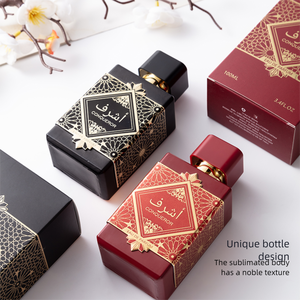 Eau De Toilette Arabe Unisexe 100ml Vaporisateur Floral Fruité et Oud Sents Woody Note <span class=keywords><strong>Parfum</strong></span> pour Hommes et Femmes Dubai <span class=keywords><strong>Parfum</strong></span> - Product Image 2