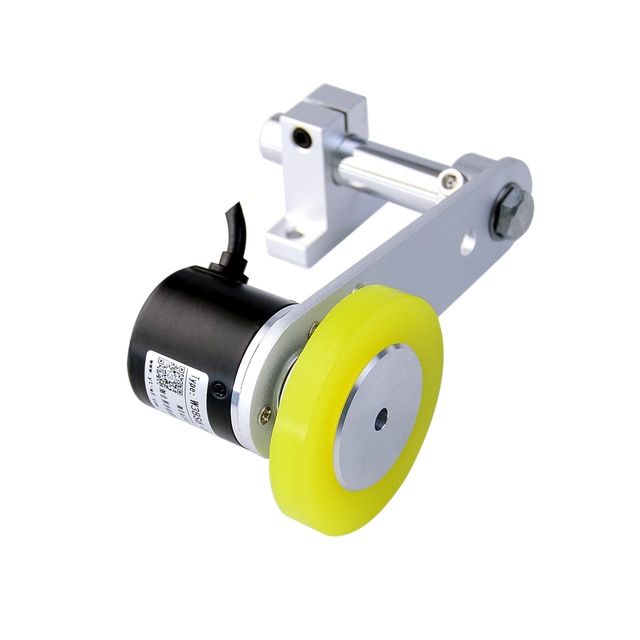 Spring-Loaded Rotary Encoder Measuring Wheel Assembly | WFDG Series High Reliability IP65 Waterproof Anti-Interference Encoder