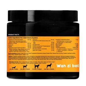 Suplemen hewan peliharaan Omega 3 suplemen Salmon, suplemen anjing dan <span class=keywords><strong>vitamin</strong></span> - Product Image 2