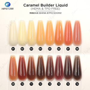 Vernis Gel Acrylique Personnalisé HEMA & TPO Free, Auto-nivelant, Couvrant, Marron, pour Ongles, en Gros, Marque Privée - Product Image 4