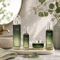 Flacon pulvérisateur vide personnalisé en verre pour sérum et crème, pot de crème pour la peau 50g 40ml 100ml 120ml, contenants d'emballage cosmétique en gros