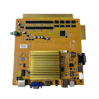 Pour pour Machine de jeu d'arcade configurable Matrices complètes Câble Jamma LCD Double écran à jetons