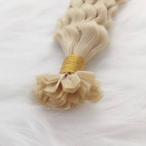 Extensiones de Cabello con Punta en V al por Mayor, 100% Cabello Humano Remy, Extensiones de Cabello con Punta en V Pre-Adheridas con Queratina, Doble Trama, Calidad Premium de Salón - Product Image 6