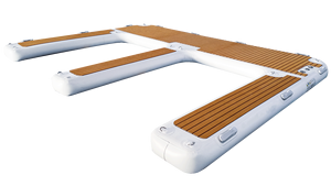 Plateforme flottante renforcée pour deux jet-skis, idéale pour lac, océan, <span class=keywords><strong>marina</strong></span>, quai flottant pour embarcations - Product Image 3