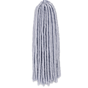 Capelli Dread Locs Lisci 14 Pollici, Faux Locs Intrecciati all'Uncinetto, Estensioni di Capelli Sintetici Dread Lock - Product Image 6