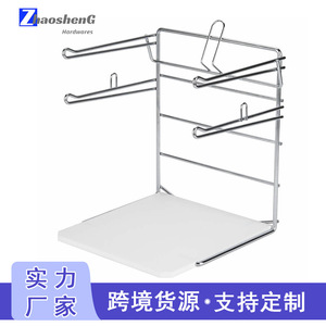 T-Shirt Bag Stand Carbon Steel Desktop Rack For <b>Checkout</b> <b>Counters</b> - Product Image 5