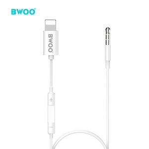 BWOO câble audio de <span class=keywords><strong>voiture</strong></span> tpe de haute qualité, câble <span class=keywords><strong>jack</strong></span> audio 3.5mm pour <span class=keywords><strong>iphone</strong></span> - Product Image 2