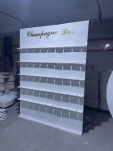 Eleganti decorazioni di nozze moderne per lo sfondo di eventi Champagne tenda di cartone di imballaggio - Product Image 5