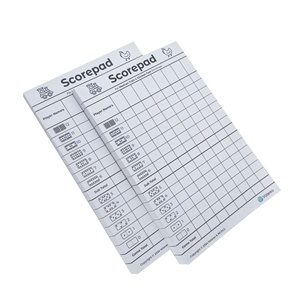 Cá Nhân in notepad tùy chỉnh 5.5*8.5 inch điểm Pad xé bảng điểm cho hồ sơ Trò chơi thẻ - Product Image 4