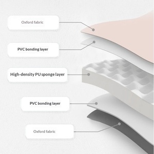 Materasso ad aria gonfiabile automatico in tessuto Oxford per 1-2 persone, design moderno pieghevole, resistente all'umidità, portatile per esterni - Product Image 2