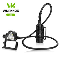 Linterna de Buceo Wurkkos D1, 6000LM, Profesional, Técnica, 31700mAh, Larga Duración, Antorcha de Buceo