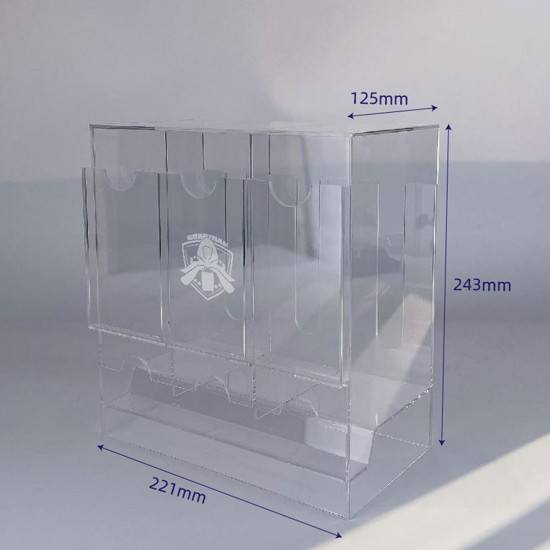 3 emplacements transparents